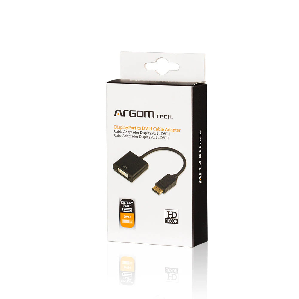 Adaptador ARGOM Display Port a HDMI 15cm ARG-CB-0059