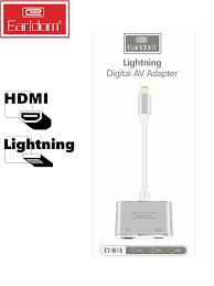 Adaptador ligthning a HDMI