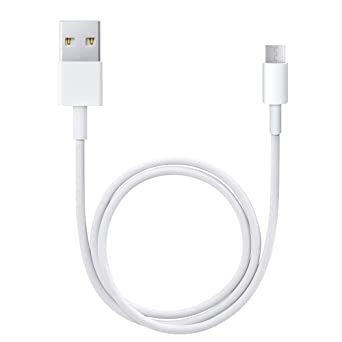 Cable micro USB Galaxy S4 blanco 1 metro