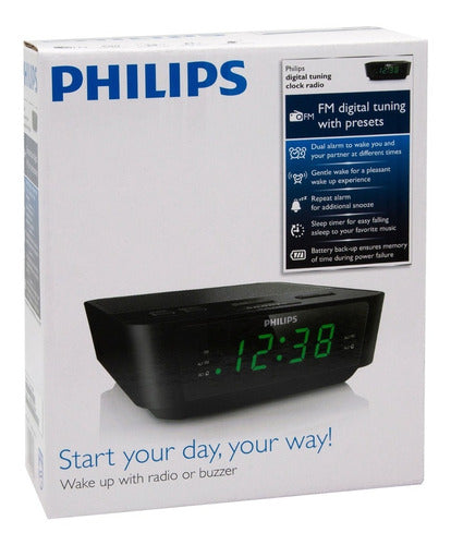 Radio reloj despertador Philips